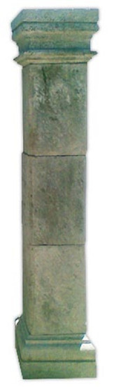 hacienda stone column