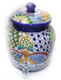 talavera handcrafted water crock