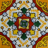 Mexican tile hand crafted