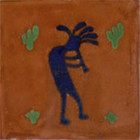 Mexican tile hand painted