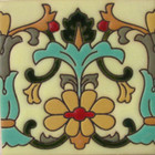 old europe relief tile yellow