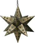 mexican tin star lamp