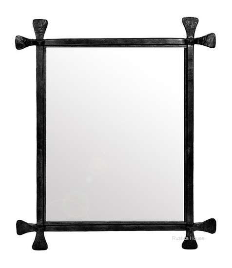 spanish iron mirror