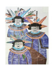 new spain warriors wall tile mural