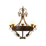 country style iron chandelier