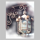decorative outdoor iron lantern