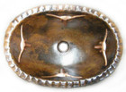 oval hand hammered copper bath sink