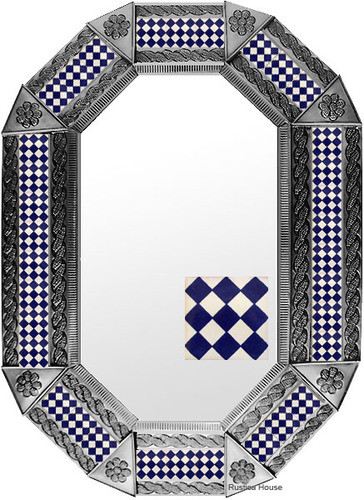 metal tin mirror tile produced