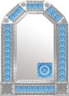 tin tile mirror