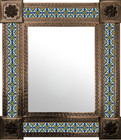 mexican wall mirror classic frame