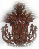 mexico made iron chandelier