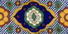 hand painted talavera tiles Arabic