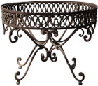 Mexican forged iron table base