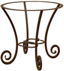 Southern forged iron table base