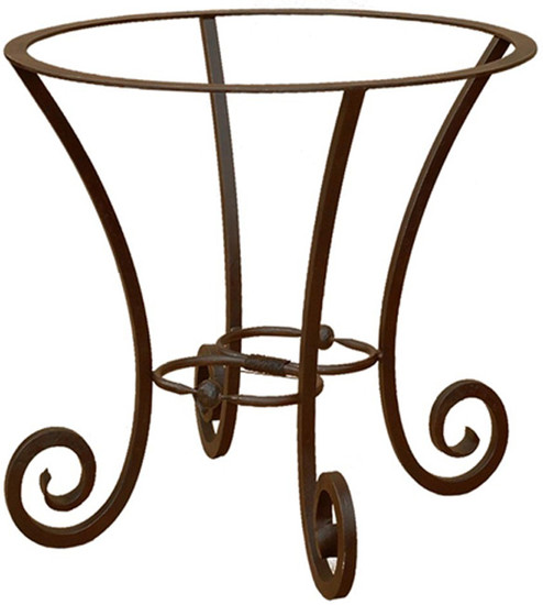 Southern forged iron table base