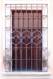 Mediterranean forged iron window guards