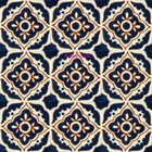 hacienda Mexican tiles cobalt