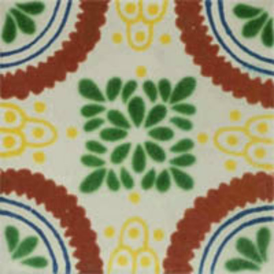 colonial Mexican tile terracotta