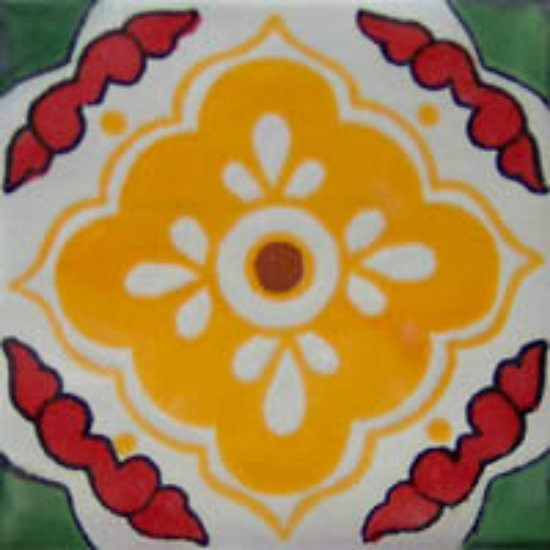 Southern Mexican tile yellow