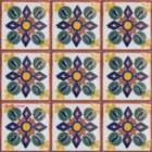 Mediterranean Mexican tiles terracotta