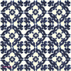 Mexican tiles dark blue white
