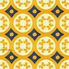 Mexican tiles yellow blue