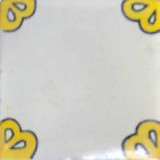 Mexican tile yellow white