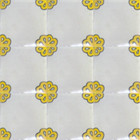 Mexican tiles yellow white