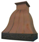 decorative copper hood for kitchen range
