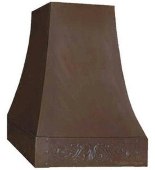 copper hood for kitchen range