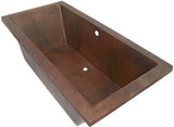 drop-in copper tub