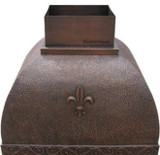 french copper range hood