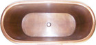 bath-tub made of copper