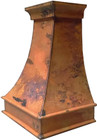 copper vent hood detail