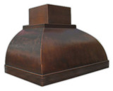 decorative copper kitchen range hood