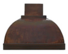 decorative kitchen hood dark copper