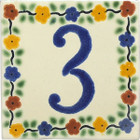 tile plaque number 3