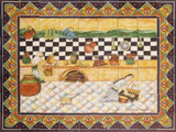 tile mural traditional mexican cuisine