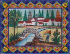 mexican ceramic tile mural