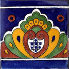 western Mexican tile mural