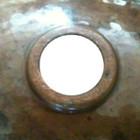 copper sink for bath drain size