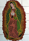 Guadalupe virgin shower relief tile mural