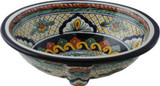 hand made talavera sink