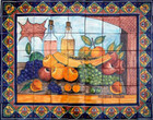 decorative kitchen wall tile mural