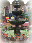 mexican stone cantera fountain