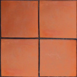 rustic red clay floor tile mexico