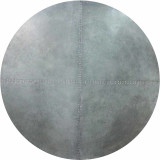 round zinc table-top