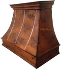 copper range hood