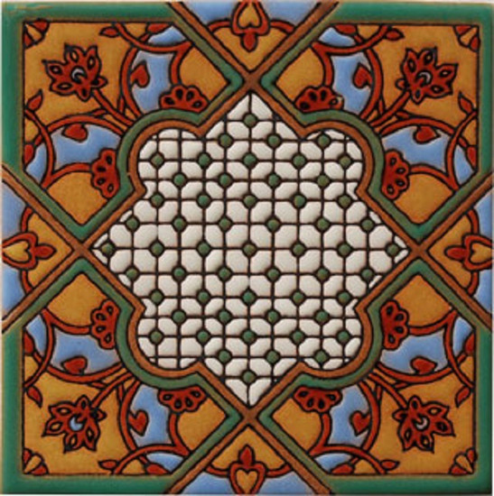 old europe relief tile green