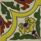 conventional relief tile yellow